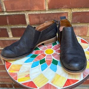 Josef Seibel Black Leather Sienna 91 Slip-On Flats